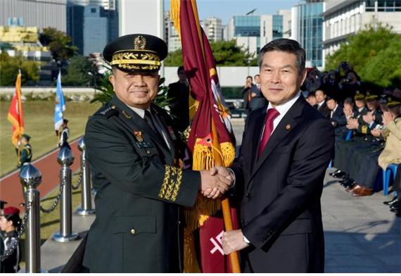 New JCS Chief Vows To Build a Strong Military to A