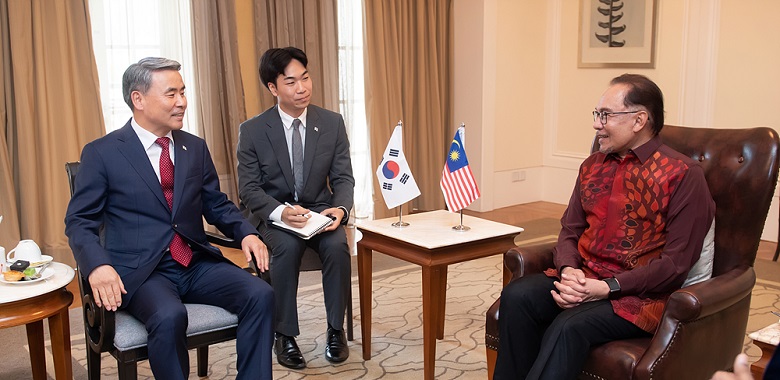 국방부장관, 말레이시아 총리 예방