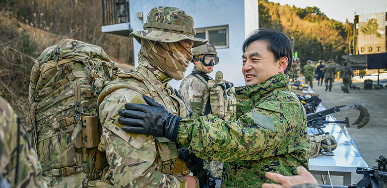 해군 특수전전단 작전태세 현장점검