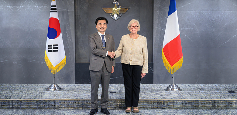 국방부장관, 한-프랑스 국방장관회담 개최