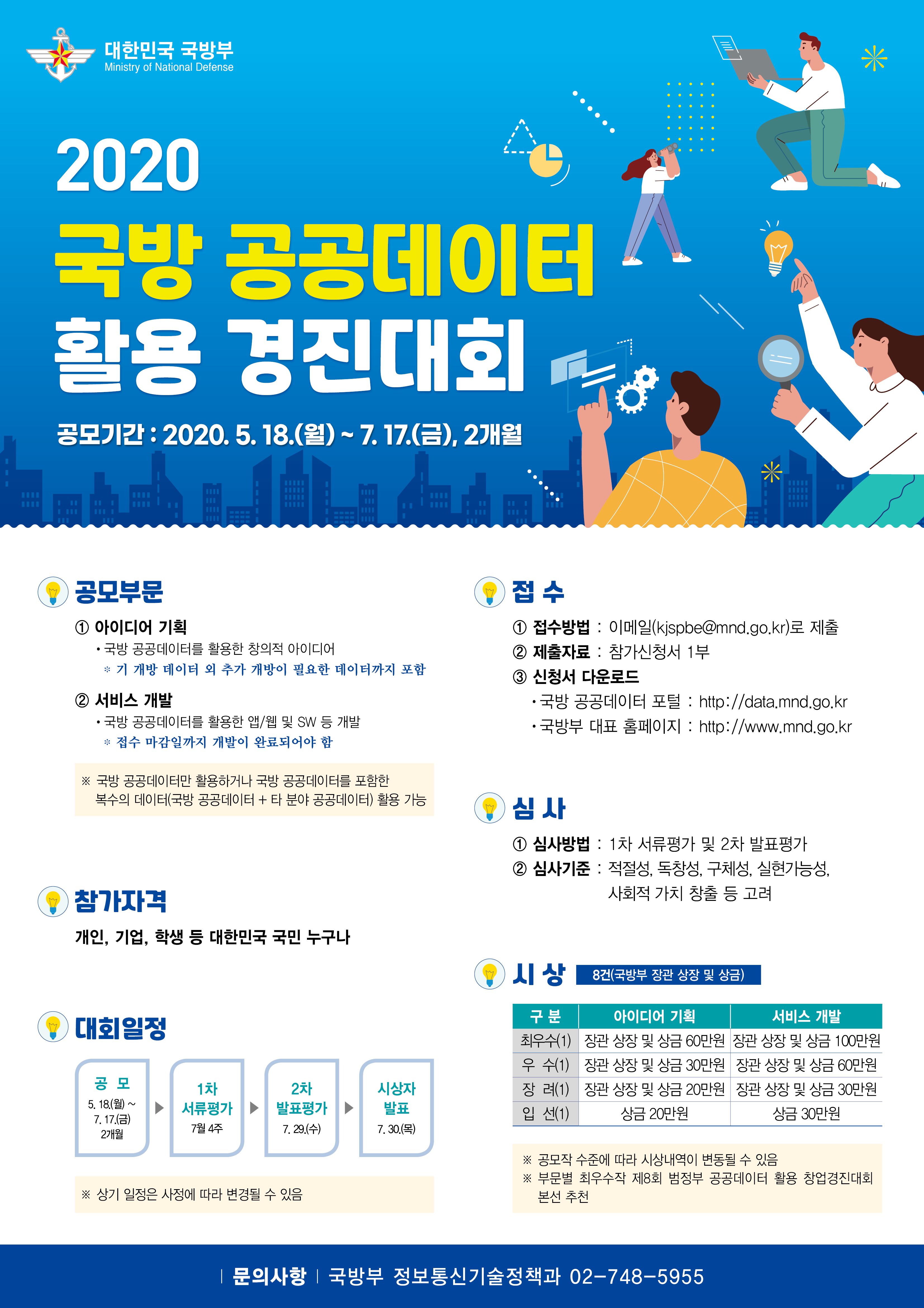 2020 공공데이터 활용 경진대회 웹포스터