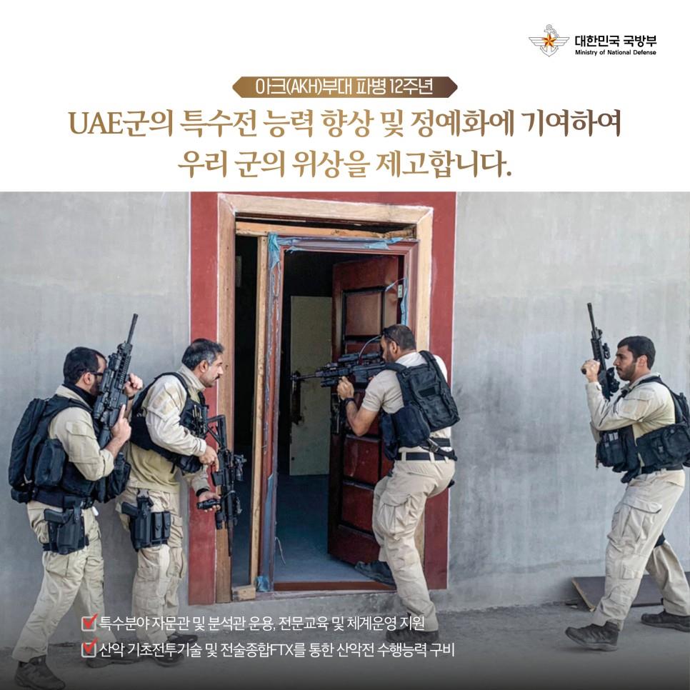 아크부대(AKH) 파병 12주년