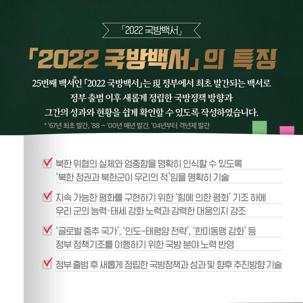 2022년 국방백서 발간