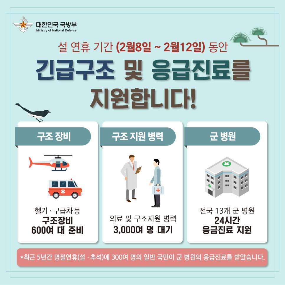 안전하고 행복한 명절, 군이 함께 합니다.
