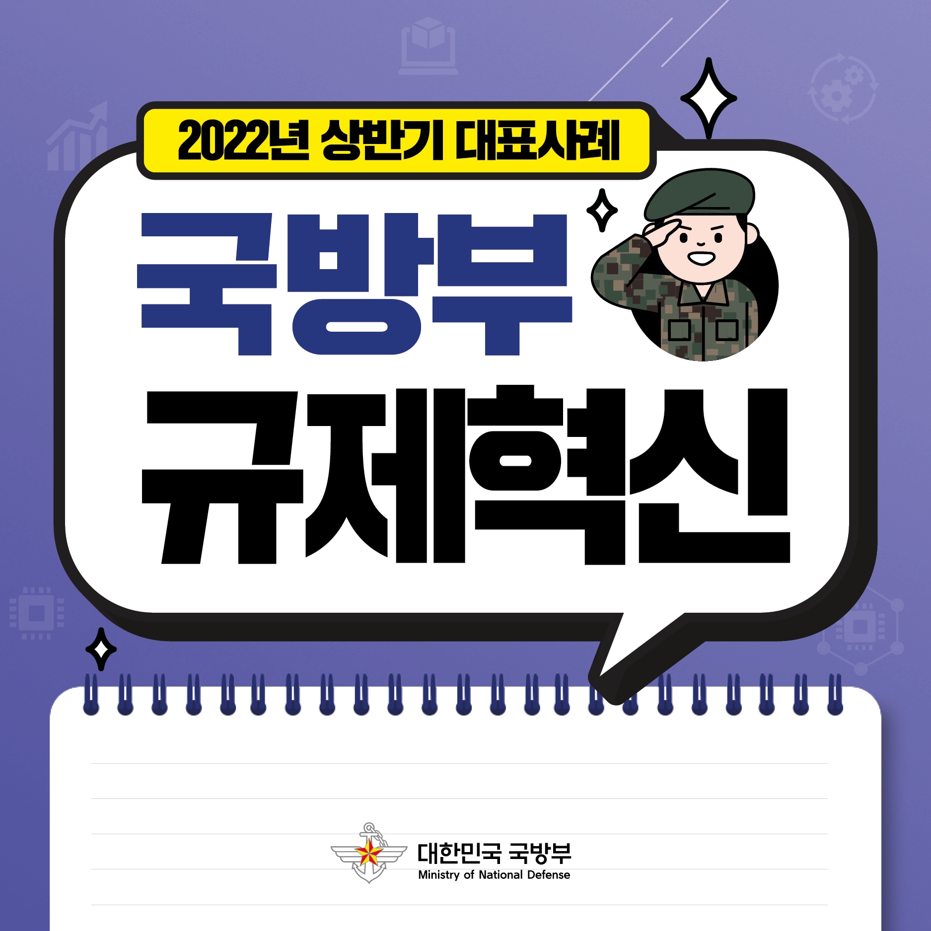 22년 상반기 국방부 규제혁신 대표사례