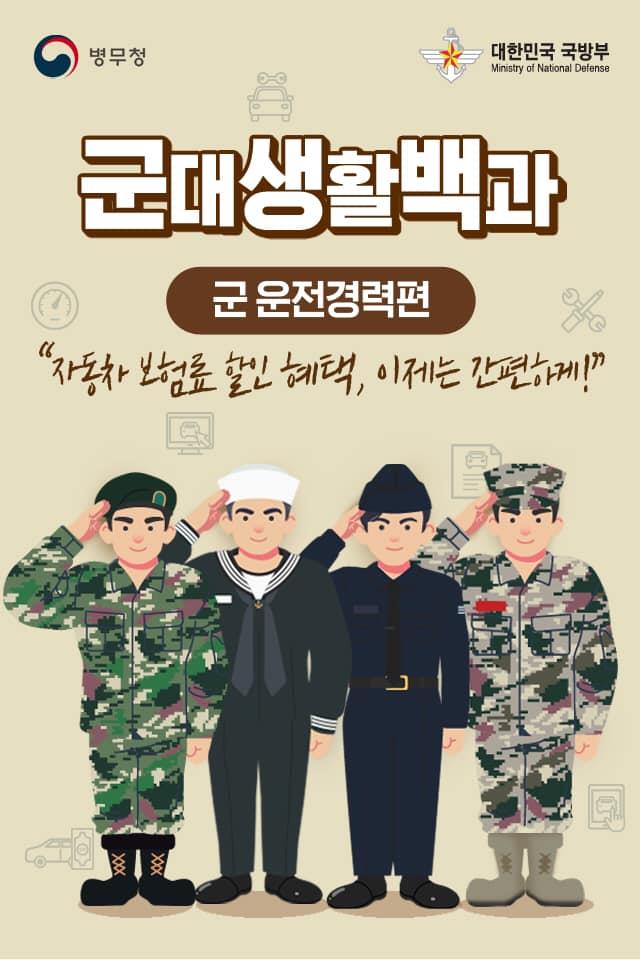 [군대생활백과] "자동차 보험료 할인 혜택, 이제는 간편하게!"