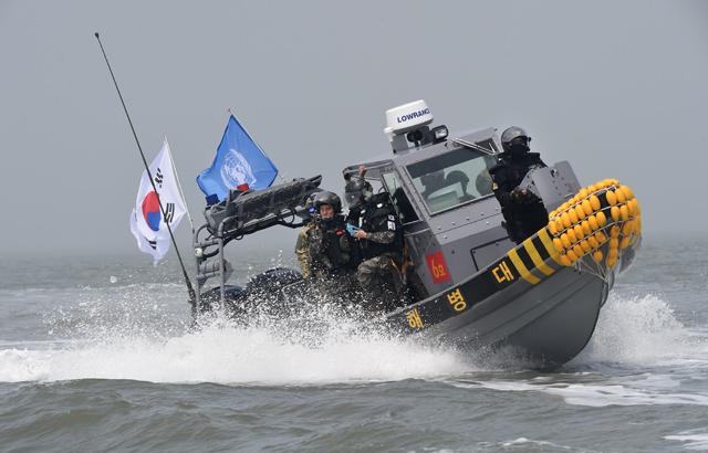 eviction of illegal fishing boats in neutral water
