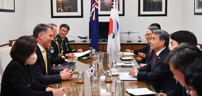 [Minister Lee Jong-sup, Australia’s defense minister Marles hold talks] ROK, Australia agree to beef up joint military exercises and bilateral cooperation in space and defense 