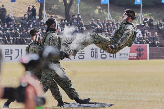 A ceremony to celebrate the 74th Anniversary of Armed Forces Day