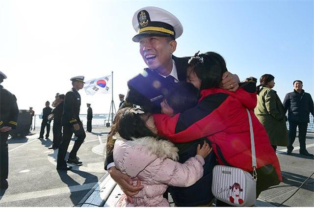 The Cheonghae 24th Unit "Dae Joyeong" made a port 