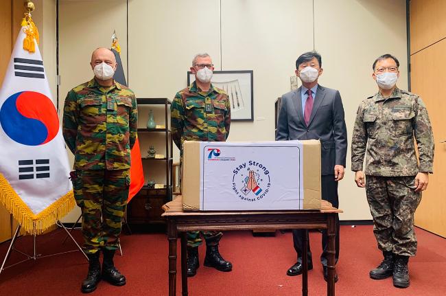 Ministry of National Defense provides masks to Kor