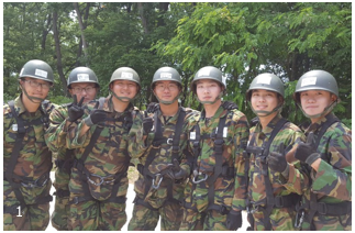 법무사관 후보생 기본군사훈련