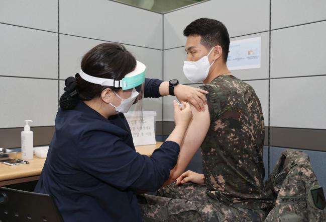 Military starts first round of vaccinations for so