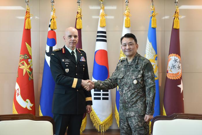 Chairman of the Joint Chiefs of Staff Kim Seung-ky